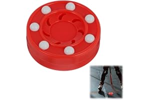 Tokaneit Street Hockey Puck,Disco de Hockey Callejero,Hockey sobre Hielo al Aire Libre,Entrenamiento de Hockey sobre Hielo,Hockey sobre Hielo Profesional,Hockey sobre Patines al Aire Libre Rojo