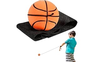 STRONRIVE Handgelenk Return Ball Handgelenk Ball Mit Schnur Kinder Bouncy Handgelenk Bälle Elatisch Sport Spielzeug Für Kinder Gummi Rebound Ball Basketball Fußball Armband Spielzeug Für Kinder Erwachsene