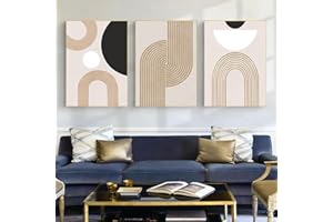 MKHFUW Lot de 3 posters, motifs de feuilles botaniques abstraites, art mural, style bohème, abstrait, dessin au trait de femme, sans cadre, design 04, 3 pièces - 20 x 30 cm