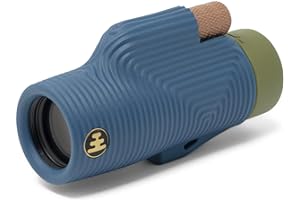 Nocs Provisions Zoom Tube 8x32 Monokular-Teleskop | Leicht, kompakt, 8-fache Vergrößerung, breites Sichtfeld für Vogelbeobachtung, Jagd, Wandern und andere Outdoor-Aktivitäten - Indigo Blue II
