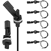 Joycabin 5 Stück Schwimmerschalter Wasserstandssensor, Float Switch, Pegelschalter, Seitlich Montierter Horizontaler Schwimme