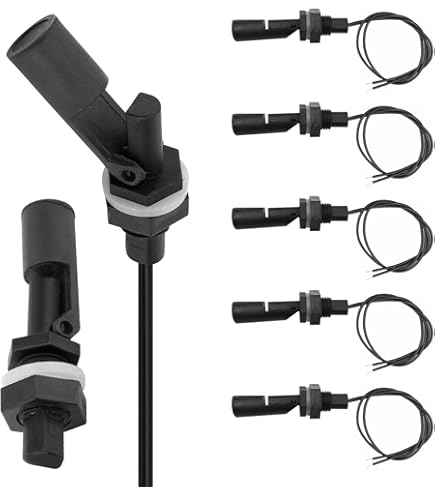 Automation Aquarium 2 Capteurs Niveau Eau 52mm - Compatible AC220V/DC24V, Pour Piscine, Aquarium, Jardinage Hydroponique Contrôle Réservoir Eau