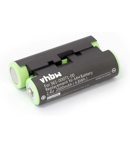 Gikysuiz 3400mAh Replacement Battery For Garmin GPSMAP 276 296 376 378 396 478 495 496 GPS Devices,fits Part Number 010-10517-02 Garmin Lithium-Ion Replacement Battery