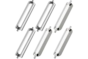 SZZETK 6 Pezzi Pelapatate Lama di Ricambio, Ricambio Per Pelapatate, Lame di Sostituzione di Valli Sicure Per Pelapate di Asparagi Lama di Ricambio Tupperware, Nuovo Peler di Pelapagne di Patate