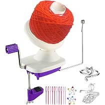 Porte-pelote De Laine En Bois Magnétique | Dérouleur Pour Tricot Et Crochet | Support Vintage, Roulement Fluide