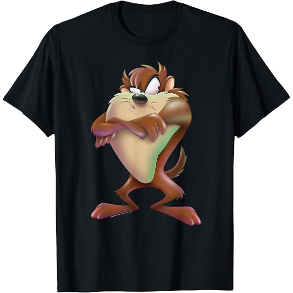 Looney Tunes TAZ Mugshot T-Shirt Officiel Warner Bros