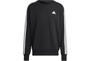 adidas Essentials French Terry 3-Stripes Sweatshirt Sweatshirt Hombre (Pack de 1)