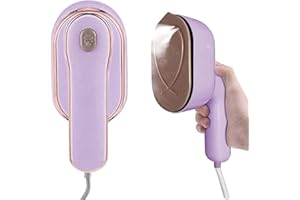 ZStarlite Fer à Repasser Vapeur,Défroisseur Vapeur,Portable de 1000W à Chauffage Rapide 20s,Défroisseur vapeur portatif, Réservoir dEau 100 ML,Voyage Vapeur Steamer pour La Maison/les Voyages-Violet