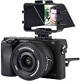 JJC Espejo de Pantalla con Tapa para cámara Sony a6500 a6300 a6000 a7 II a7 III Serie Fujifilm X-T2 X-T3 X-T20 X-T30 X-E4 Nik