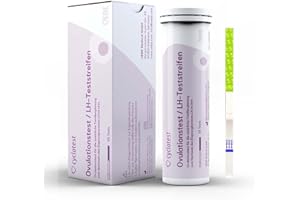 Cyclotest Ovulationstests Eisprung-Tests 25 LH-Ovulationstests 25 mIU zur Bestimmung der fruchtbaren Tage bei Kinderwunsch od