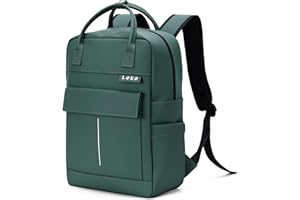 Lekespring Zaino Impermeabile per Donna e Uomo, Zaini Porta PC in Pelle 15.6 Pollici, Grande Zaino da Viaggio Rains Zaini, Elegante Borsa Lavoro Donna per Scuola Casual Università Ufficio