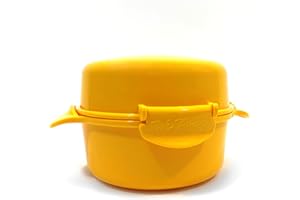 WePrep Microwave Egg Cooker - Perfectly cooked Eggs in seconds. Great for Scrambled eggs, omelettes and many more | Made In The UK | MicroPot – Yellow