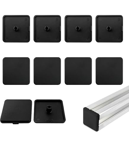 Coavoo Profilo in Alluminio 4040 Profilo Alu 150mm Tipo T Colore Argento Profilo in Alluminio 40x40 Standard Europeo Lineare Estrusione Anodizzata 2 Pezzi, per DIY Stampante 3D e CNC
