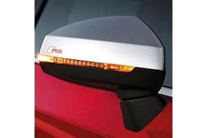 PUMU ADESIVI AUD RS PER CERCHI E SPECCHIETTI TT RS3 S-LINE A3-A4-Q4 TUNING STICKER (ROSSO)