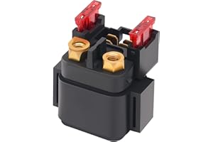Road Passion - Motocicleta Arranque del Relé Solenoide para YAMAHA ATV WOLVERINE 350 450 YFM35 YFM450 06-09 WOLVERINE 350 YFM350 1995 WR450F 2003-2011