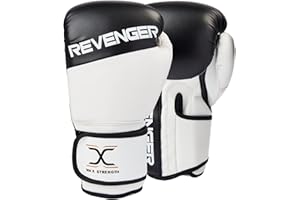 MAXSTRENGTH Boxing Gloves for Training & Muay Thai | Mitts for Sparring, Kickboxing, Fighting | Great for Heavy Punch Bag, Grappling Dummy Double End Speed Ball & Focus Pads Punching, Sizes 4oz, 6oz, 8oz, 10oz, 12oz, 14oz, 16oz