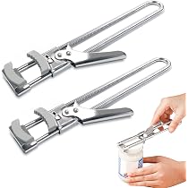 Apribarattoli Multifunzione 3 In 1 A Forma Di Carota – Apriscatole Manuale In ABS E Acciaio Inox – Per Anziani, Artrite, Donne E Bambini - 3