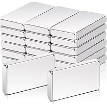 Magnetastico ® 10 Stück starke Neodym Magnete Quadrat Quader N52 10x10x4 mm