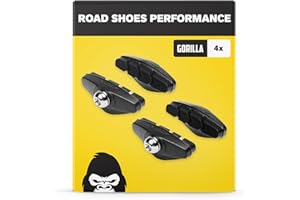 ALPHATRAIL Pattini Freno Corsa 2 Paio 50mm I per Shimano, SRAM, Cane Creek, TRP etc I Alte Prestazioni I Resistente & Vestibilità Perfetta Pastiglie Freni Bici da Corsa