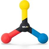SKLZ tepkisel yakalama antren&ouml;r&uuml; - Ergonomik PU K&ouml;p&uuml;kten Beyzbol ve Basketbol Hız Antrenmanı Ekipmanı - 4 Renkli, 3 U&ccedil;lu Tasa