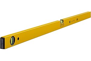 STABILA Niveau à bulle Type 70, 120 cm, profilé aluminium léger, 1 fiole horizontale, 1 fiole verticale, Made in Germany
