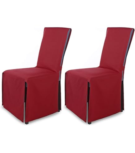 Set Di 4 Coprisedie Elastici Scheffler-Home - Eleganti E Pratici Per Pranzo, Festività E Quotidiano - Foto 2