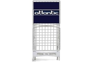 GENÉRICO Tendedero 23 m Plástico Duro Estable - Envío 24 h - Atlantic - Tenededero Premium Alta Resistencia - Antioxidación Antimanchas - Interior y Exterior - Antiroturas. Plegable, con holgura (Blanco)