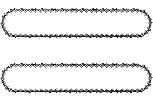 2 Catene per Motosega da 12 pollici, da 1/4, con 62 Maglie, Compatibile con RINOXAR PowerCut X13