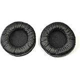 Ersatz Ohrpolster kompatibel mit Sennheiser PX100 PX200 PMX200 PXC300 Kopfhörer |Schwarz