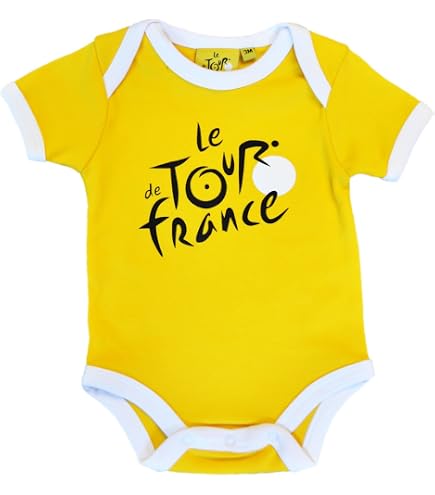 Grenouillère Pyjama Bébé Le Tour De France - Collection Officielle Grimpeur Cyclisme