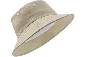 Zylioo Bob Grande Taille L/XL/XXL – Séchage Rapide – UPF 50+ Anti-UV – Chapeau de Pêche Oversize Léger pour Été et Randonnée