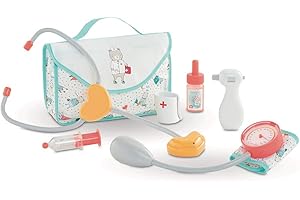 Corolle - Set Dottore, 9000141050, + 2 Anni, per Bambole Cm 36-42, Inclusi 7 Accessori