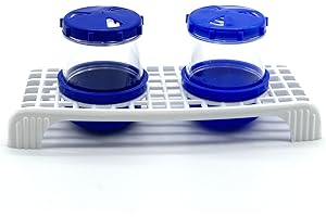 KIMMEL Spice Shaker Set Salt Shaker Pepper Shaker Plastic Tableware Blue