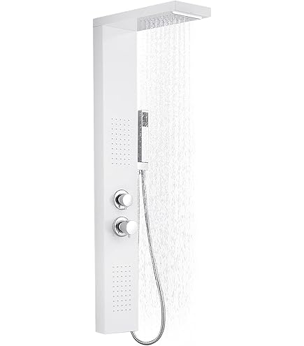 Hotbath Cobber IBS 23 Inbouw Doucheset - Geborsteld Nikkel - Met Ronde 3 Standen Handdouche 20cm Hoofddouche Met Plafondbuis 30cm Glijstang Met Uitlaat