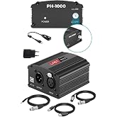 Lastvoice Ph-1000 +48V Phantom Power Ses Kartı (Usb, XLR Kablo ve Adapt&ouml;r)
