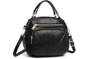 Miss Lulu Bowler Style Crossbody Bags Fashion Handbags for Women Shoulder Bag with Top Handles