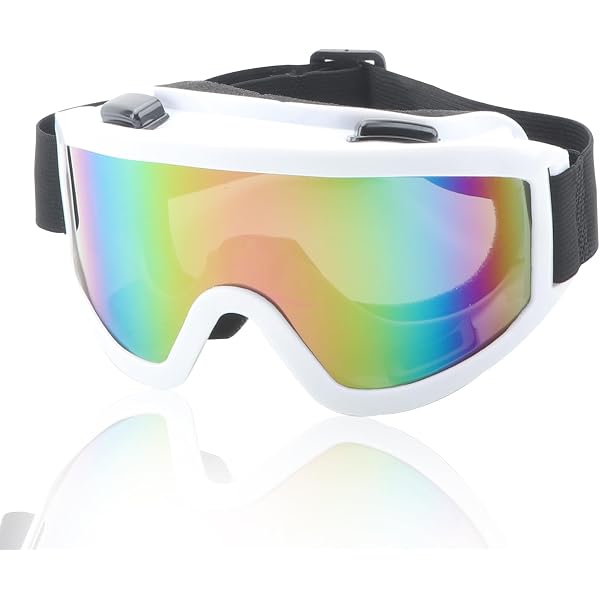 Occhiali da sci antiappannamento Occhiali da moto Occhiali da snowboard invernali Occhiali da sci Sport all'aria aperta Maschera da sci antivento