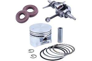 Gubeter Kit de cigüeñal de cigüeñal, Pieza de Motor para Honda Gx25 Hht25S, 13310-Z3E-000, 91211-Z0H-003