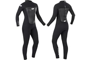 Osprey Womens Full Length Wetsuit, 3MM Summer Wetsuit, Blue/Black, Multiple Sizes