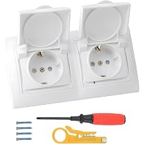 Kopp Presa Di Corrente Con Contatto Di Terra, Resistente Agli Spruzzi Ip 44 Da Incasso 1016 A 25 149481