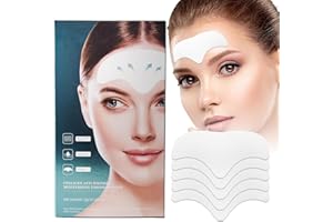 SexxLady 10pcs Cerotti Antirughe per la Fronte,Patch Lifting Viso,della Fronte e Migliora l'Elasticità della Pelle