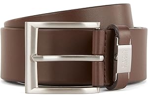BOSS Męski pasek Connio, Ciemny brąz, 85