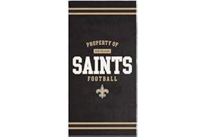 FOCO Toalla de playa NFL PROPIEDAD DE New Orleans Saints Football