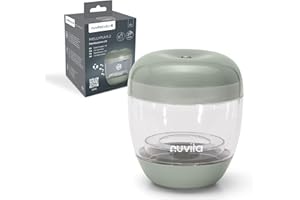 Nuvita 1556 | Sterilizzatore UV portatile MellyPlus per biberon, ciucci e proteggi capezzoli | uccide il 99% dei germi | Senza BPA | Verde salvia