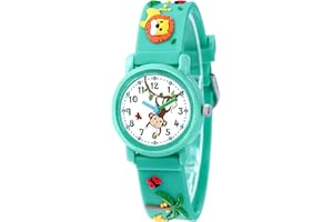 Clastyle Reloj Niña Niño 3D Vistoso Linda Relojes de Pulsera Infantil Dibujos Animados