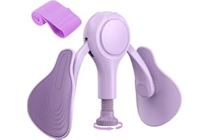 TINRIEF Élastique Musculation Fessier Appareil Jambes et Cuisses Booty Pulse Hip Trainer Kegel Thigh Master Appareil Musculation Femme Homme Fitness Maison