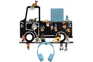 ‎LECKERHELFER AUTOMATISCH LECKER Leckerhelfer automatisch lecker Tonie Regal LKW für Tonie Box und über 52 Tonies, Regal für Kinder Sammelset, LKW - Tonie Toniebox Zubehör - Geeignet für über 52 Tonies - Beliebig fixierbar