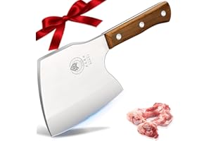 Plys Mannaia da Cucina Lama 15 cm Coltelli Macellaio Professionali Coltelli da Carne