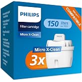 Cartouche filtre &agrave; eau Philips Pack of 3 filters pour carafes filtrantes Philips gamme Mayflower