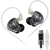 KZ Gale USB C Kulaklık, Samsung S25 S24 S23 FE S22 S21 S20 A53 A54 Tip C IEM Mikrofonlu Kulaklık Dahili DSP Ses Kartı iPhone 